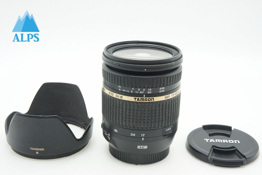 Excellent TAMRON SP AF 17-50mm F2.8 XR Di II VC LD Aspherical IF B005 Canon EF mount APS-C with hood 260310c