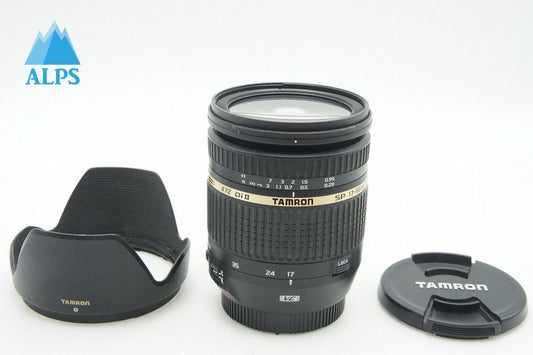 美品 TAMRON SP AF 17-50mm F2.8 XR Di II VC LD Aspherical IF B005 Canon EFマウント APS-C フード付 260310c