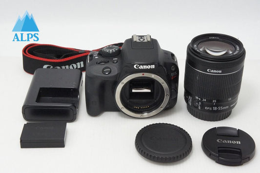 Good condition Canon EOS Kiss X7 + EF-S 18-55 IS STM Lens Kit Digital SLR Camera 260416d