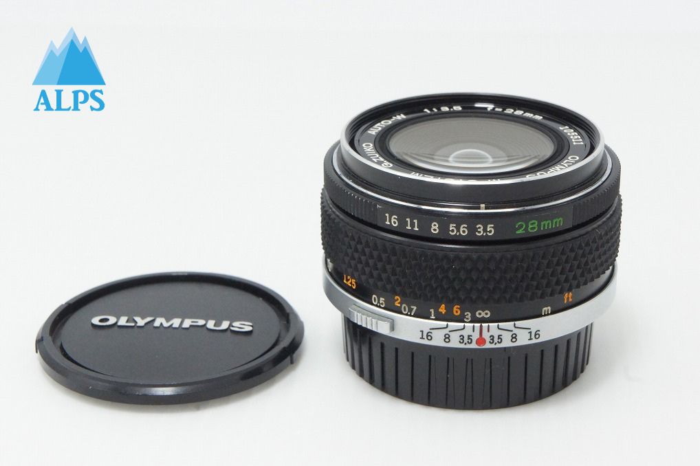 Good condition OLYMPUS Olympus M-SYSTEM G.ZUIKO AUTO-W 28mm F3.5 MF Prime Lens 260428ai