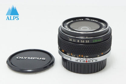 Good condition OLYMPUS Olympus M-SYSTEM G.ZUIKO AUTO-W 28mm F3.5 MF Prime Lens 260428ai