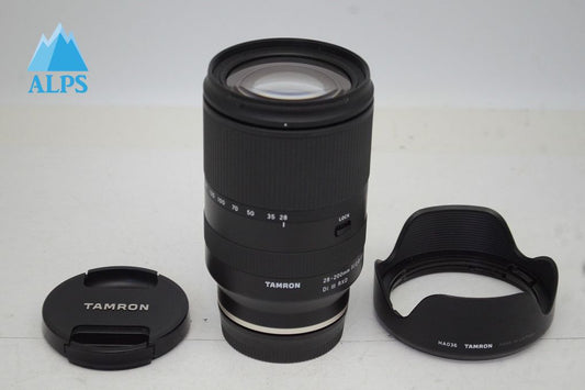 美品 TAMRON 28-200mm F2.8-5.6 Di III RXD A071 SONY Eマウント フルサイズ ズームレンズ フード付 251021r