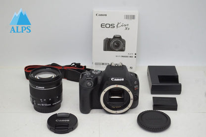 美品 Canon キヤノン EOS Kiss X9 ボディ + EF-S 18-55mm IS STM レンズキット デジタル一眼レフカメラ 251020ah