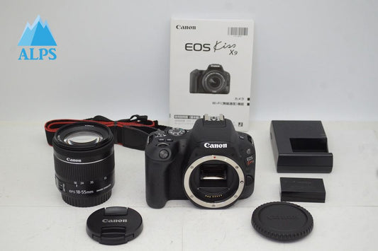 美品 Canon キヤノン EOS Kiss X9 ボディ + EF-S 18-55mm IS STM レンズキット デジタル一眼レフカメラ 251020ah