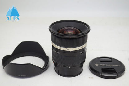 訳あり品 Konica Minolta コニカミノルタ AF 17-35mm F2.8-4D SONY ソニー αマウント ズームレンズ フード付 251021z
