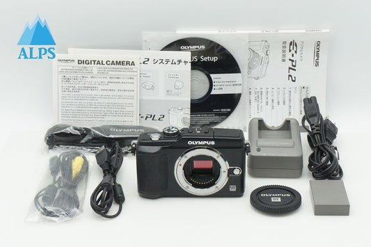 OLYMPUS オリンパス PEN Lite E-PL2 ボディ ミラーレス一眼カメラ ブラック 260107aa