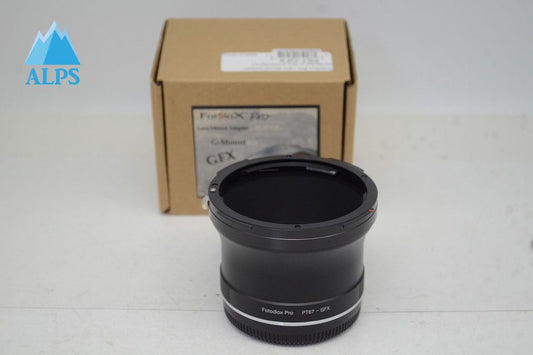 良品 Fotodiox Pro PT67-GFX PENTAX 67マウントレンズ  FUJIFILM GFX Gマウントボディ用 元箱付 251015ad