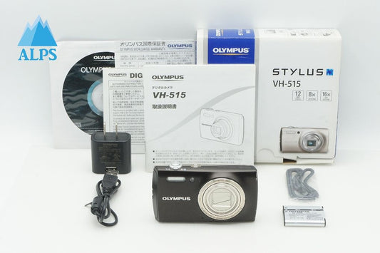 OLYMPUS オリンパス STYLUS VH-515 コンパクトデジタルカメラ ブラウン 元箱付 260121a