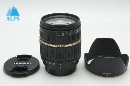 TAMRON AF 18-200mm F3.5-6.3 XR Di II LD Aspherical IF MACRO A14 Nkon Fマウント A14NII APS-C フード付 260309y