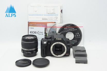 Canon キヤノン EOS Kiss Digital N レンズキット (EF-S 18-55mm II USM) デジタル一眼レフカメラ 260527az