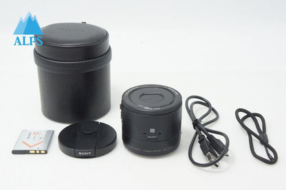 美品 SONY ソニー Cyber-shot DSC-QX100 レンズスタイル デジタルカメラ ケース付 260527cc