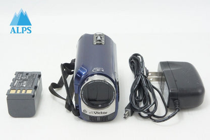 良品 Victor ビクター GZ-HD300 デジタルビデオカメラ ブルー 260612b