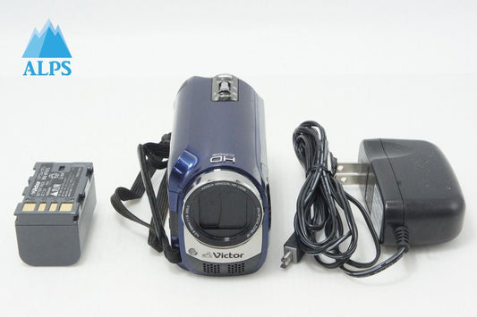 良品 Victor ビクター GZ-HD300 デジタルビデオカメラ ブルー 260612b