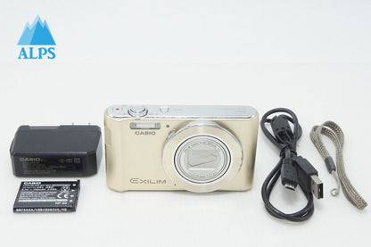 CASIO カシオ EXILIM EX-ZS190 コンパクトデジタルカメラ ゴールド 260425j