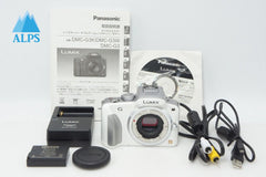 美品 Panasonic パナソニック LUMIX DMC-G3 ボディ ミラーレス一眼カメラ ホワイト 260416aa