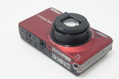 Nikon ニコン COOLPIX S6000 コンパクトデジタルカメラ フラッシュレッド 260609c