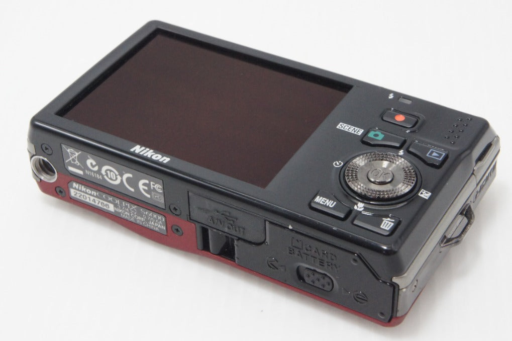 Nikon ニコン COOLPIX S6000 コンパクトデジタルカメラ フラッシュレッド 260609c