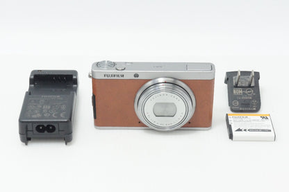 FUJIFILM 富士フイルム XF1 コンパクトデジタルカメラ ブラウン 261021u