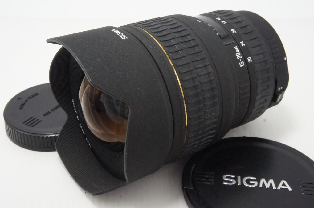SIGMA シグマ AF 15-30mm F3.5-4.5 EX DG ASPH IF Canon キヤノン EFマウント ズームレンズ 260624bs