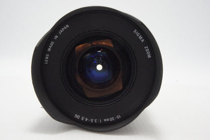 SIGMA シグマ AF 15-30mm F3.5-4.5 EX DG ASPH IF Canon キヤノン EFマウント ズームレンズ 260624bs