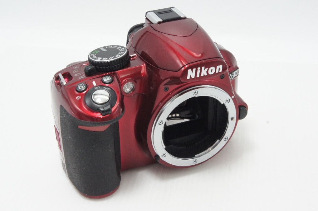美品 Nikon ニコン D3100 ボディ デジタル一眼レフカメラ レッド 260624q