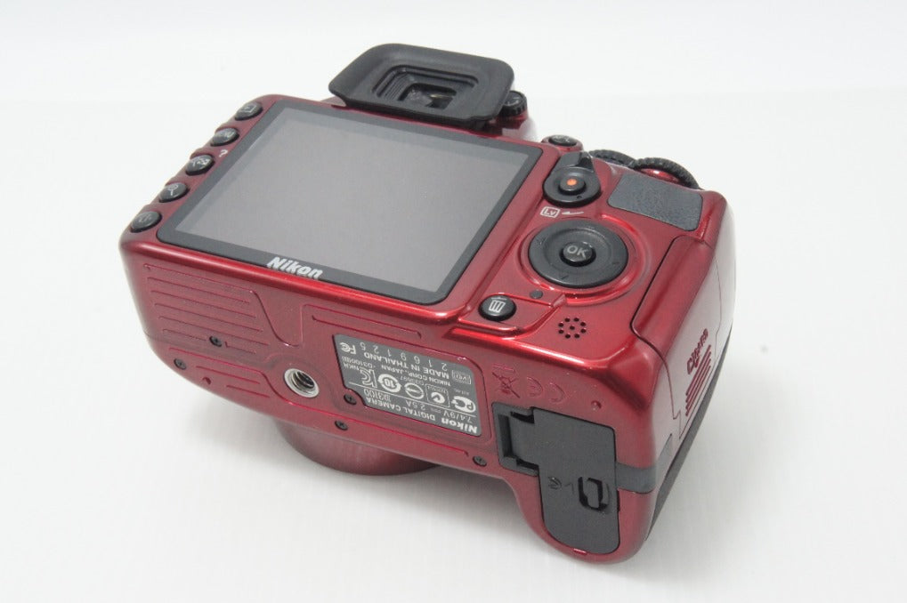 美品 Nikon ニコン D3100 ボディ デジタル一眼レフカメラ レッド