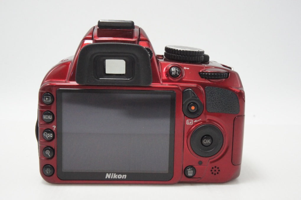 美品 Nikon ニコン D3100 ボディ デジタル一眼レフカメラ レッド 260624q