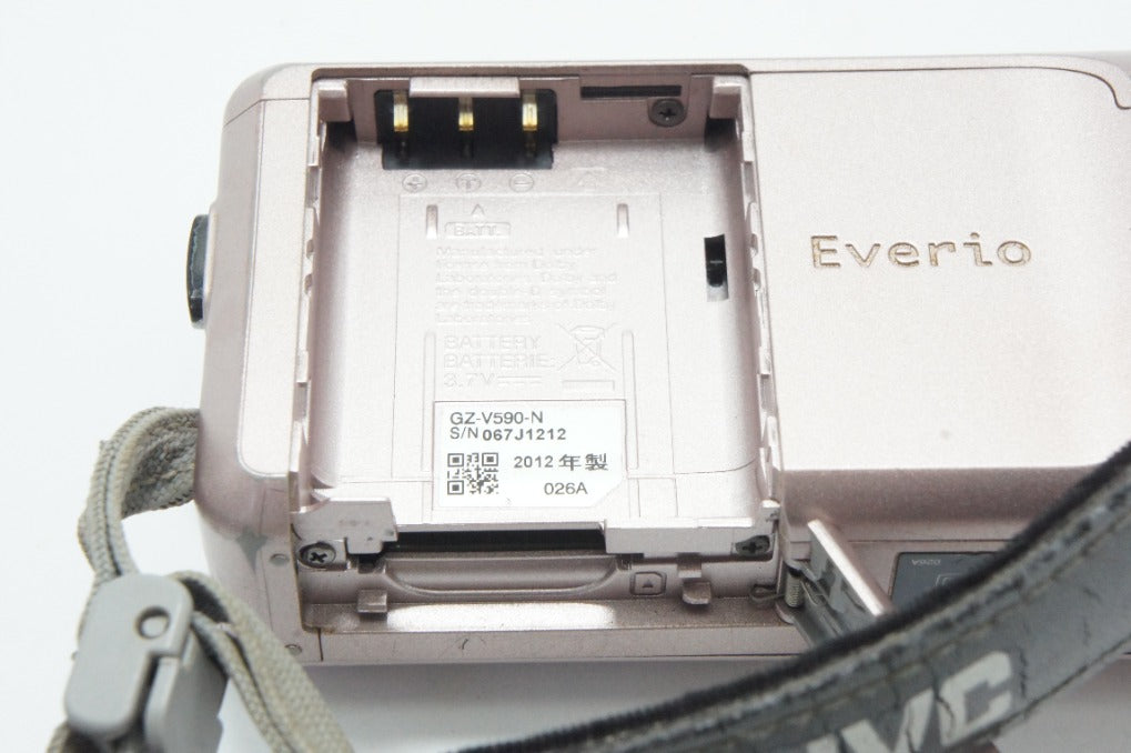 JVC ケンウッド GZ-V590 デジタルビデオカメラ ピンクゴールド 260624w