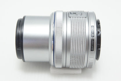 良品 OLYMPUS オリンパス M.ZUIKO DIGITAL 14-42mm F3.5-5.6 II R マイクロフォーサーズ シルバー 260625ab