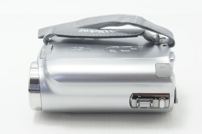 美品 JVC ケンウッド Everio GZ-MG250 デジタルビデオカメラ シルバー 260625l