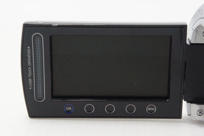 美品 JVC ケンウッド Everio GZ-MG250 デジタルビデオカメラ シルバー 260625l