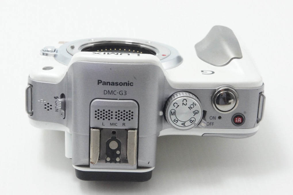 Panasonic パナソニック LUMIX DMC G3 ボディ ミラーレス一眼カメラ ホワイト 260626a