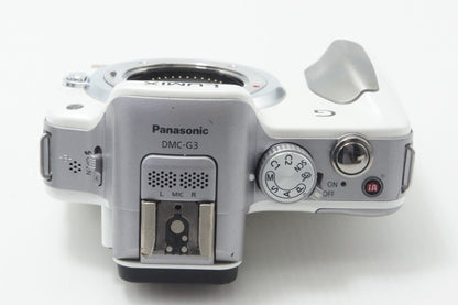 Panasonic パナソニック LUMIX DMC G3 ボディ ミラーレス一眼カメラ ホワイト 260626a