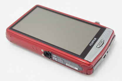 美品 FUJIFILM フジフィルム FinePix Z900EXR コンパクトデジタルカメラ レッド ケース付 260626ac