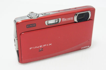 美品 FUJIFILM フジフィルム FinePix Z900EXR コンパクトデジタルカメラ レッド ケース付 260626ac