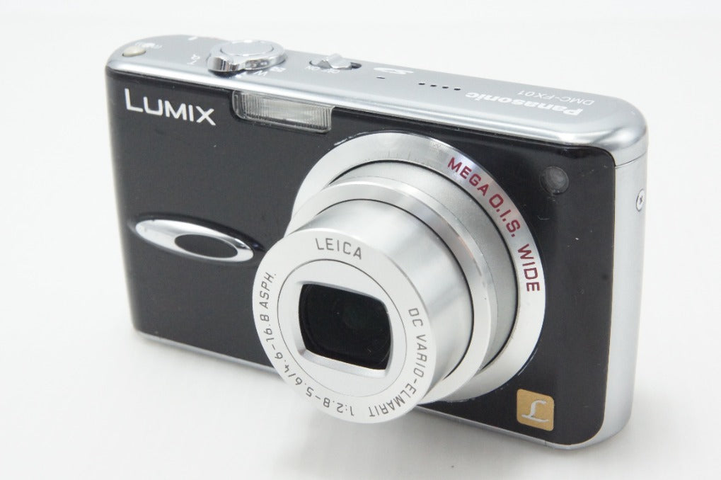 Panasonic パナソニック LUMIX DMC-FX01 コンパクトデジタルカメラ ブラック ケース付 260626ad