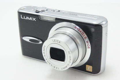 Panasonic パナソニック LUMIX DMC-FX01 コンパクトデジタルカメラ ブラック ケース付 260626ad