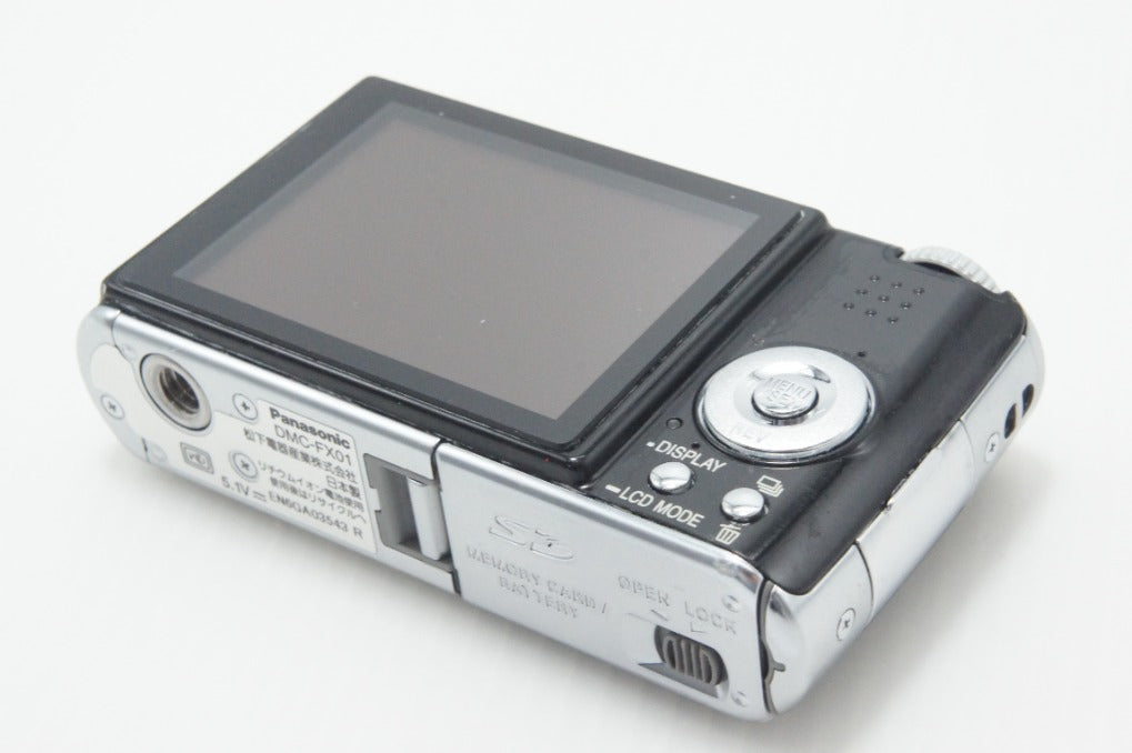 Panasonic パナソニック LUMIX DMC-FX01 コンパクトデジタルカメラ ブラック ケース付 260626ad