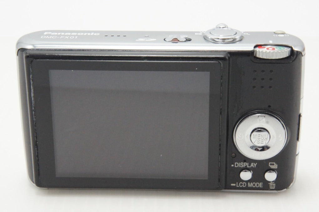 Panasonic パナソニック LUMIX DMC-FX01 コンパクトデジタルカメラ ブラック ケース付 260626ad