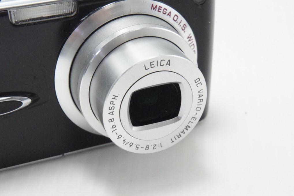 Panasonic パナソニック LUMIX DMC-FX01 コンパクトデジタルカメラ ブラック ケース付 260626ad