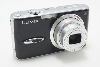 Panasonic パナソニック LUMIX DMC-FX01 コンパクトデジタルカメラ ブラック ケース付 260626ad