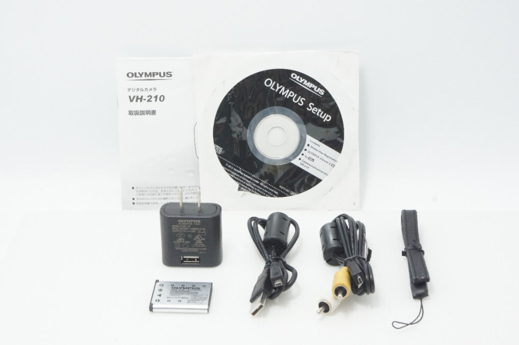 美品 OLYMPUS オリンパス VH-210 コンパクトデジタルカメラ グリーン 260626af