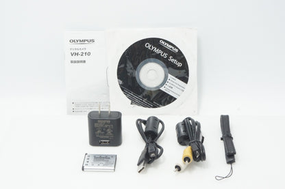 美品 OLYMPUS オリンパス VH-210 コンパクトデジタルカメラ グリーン 260626af