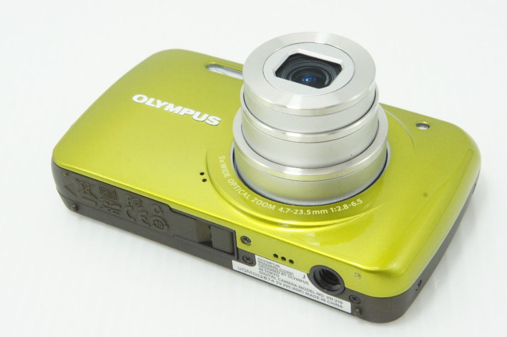 美品 OLYMPUS オリンパス VH-210 コンパクトデジタルカメラ グリーン