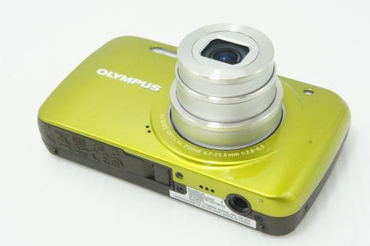 美品 OLYMPUS オリンパス VH-210 コンパクトデジタルカメラ グリーン 260626af