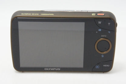 美品 OLYMPUS オリンパス VH-210 コンパクトデジタルカメラ グリーン 260626af