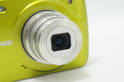 美品 OLYMPUS オリンパス VH-210 コンパクトデジタルカメラ グリーン 260626af