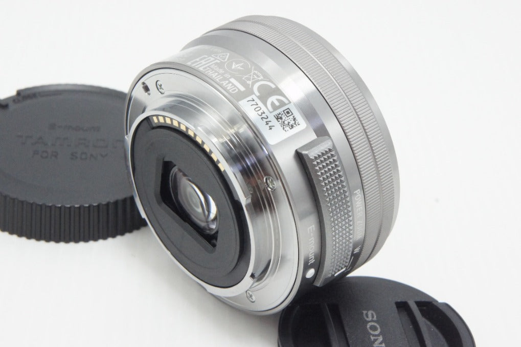 美品 SONY ソニー E PZ 16-50mm F3.5-5.6 OSS SELP1650 シルバー Eマウント APS-C ズームレンズ 260626ai