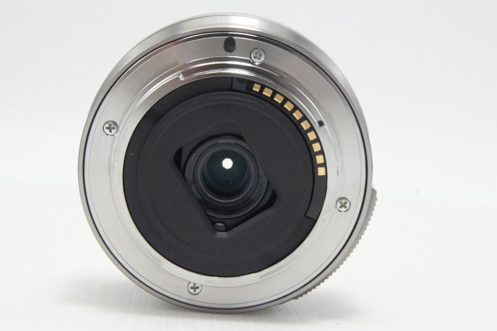 美品 SONY ソニー E PZ 16-50mm F3.5-5.6 OSS SELP1650 シルバー Eマウント APS-C ズームレンズ 260626ai