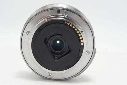 美品 SONY ソニー E PZ 16-50mm F3.5-5.6 OSS SELP1650 シルバー Eマウント APS-C ズームレンズ 260626ai